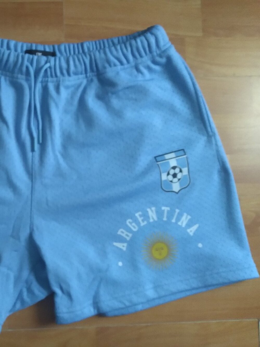 Argentina Futbol Soccer Large Mens Shorts
